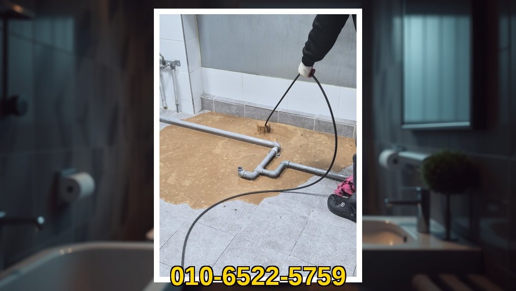 중원 은행2동 배관막힘 전문업체 실제 작업 사진 9