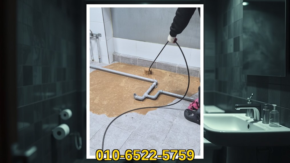 배관매니저 오정 고강1동 작업 현장 8 오정 고강1동 배관막힘 전문업체 실제 작업 사진 8
