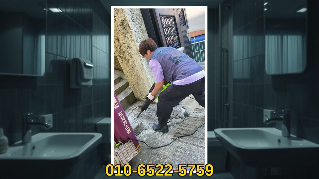 마포 신수동 배관막힘 전문업체 실제 작업 사진 3