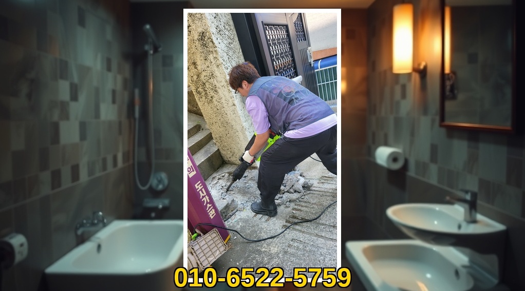 이천 마장면 배관막힘 전문업체 실제 작업 사진 5