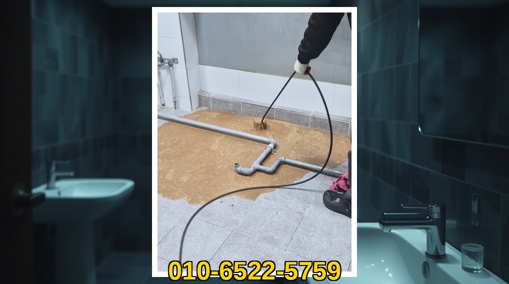 덕양 행신3동 배관막힘 전문업체 실제 작업 사진 5