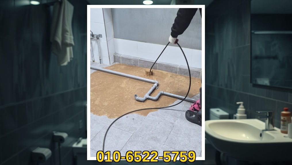 배관매니저 소사 옥길동 작업 현장 4 소사 옥길동 배관막힘 전문업체 실제 작업 사진 4
