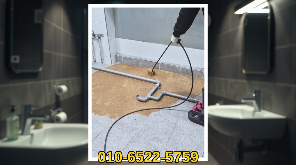 중랑 상봉1동 배관막힘 전문업체 실제 작업 사진 5