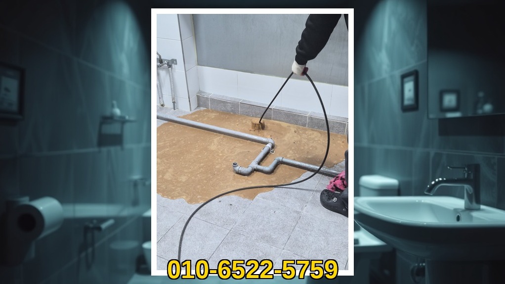동대문 이문1동 배관막힘 전문업체 실제 작업 사진 4