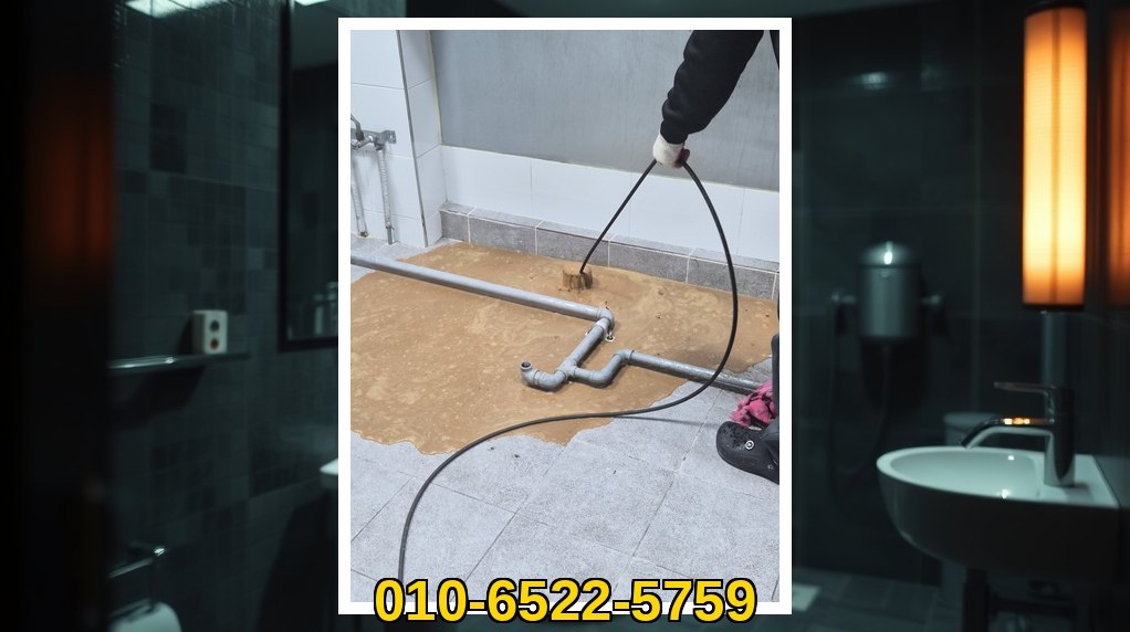 포천 소흘읍 배관막힘 전문업체 실제 작업 사진 1