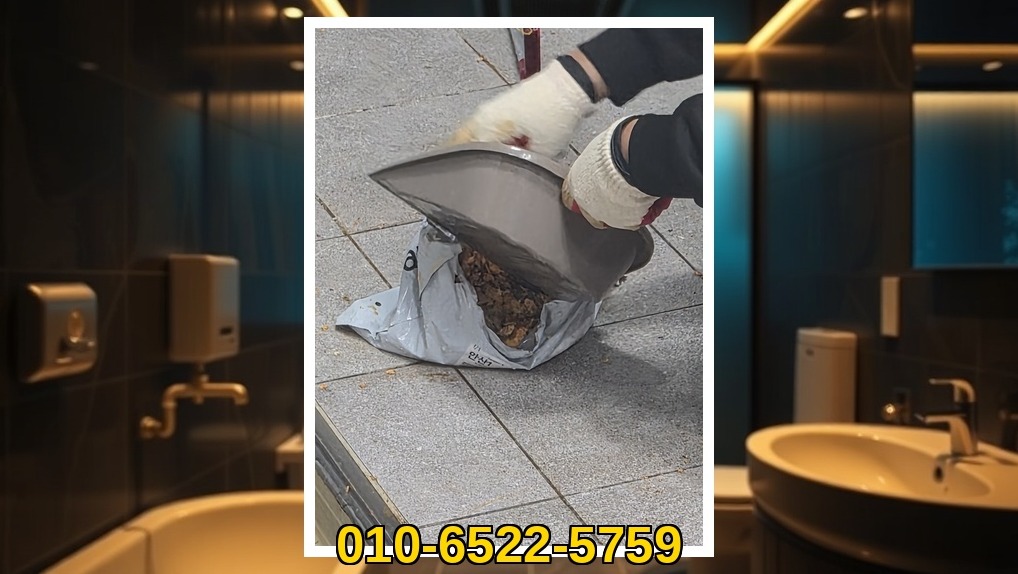 광명 철산3동 배관막힘 전문업체 실제 작업 사진 5
