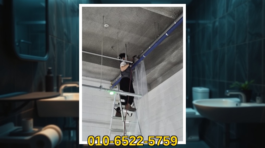 의정부 송산2동 배관막힘 전문업체 실제 작업 사진 2