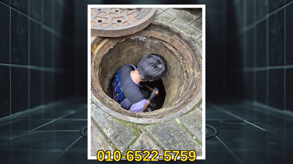 평택 중앙동 배관막힘 전문업체 실제 작업 사진 1