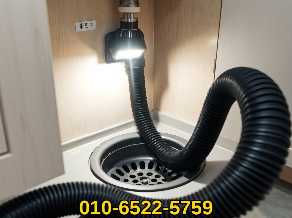 시흥 신현동 배관막힘 전문업체 실제 작업 사진 9