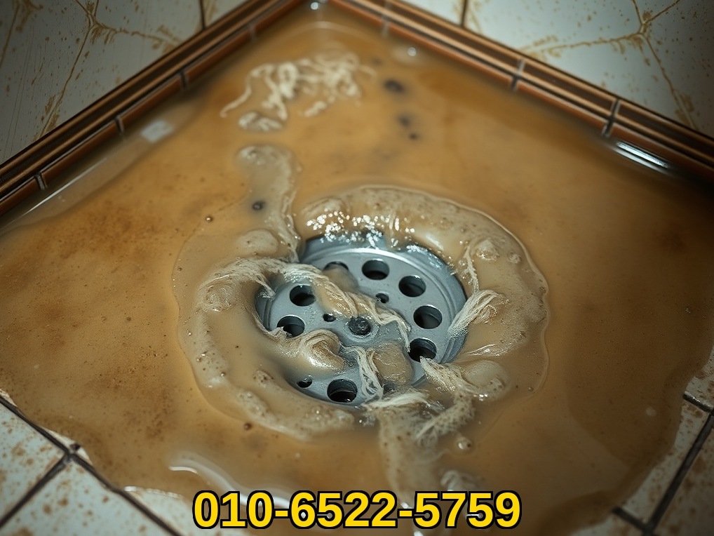 은평 증산동 배관막힘 전문업체 실제 작업 사진 1